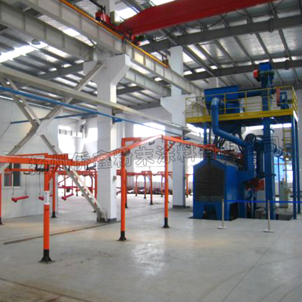 全自動(dòng)噴塑流水線